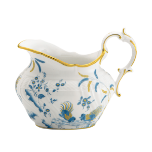 Ginori Oro Di Doccia Turchese Tea Milk Jug - 12 oz.